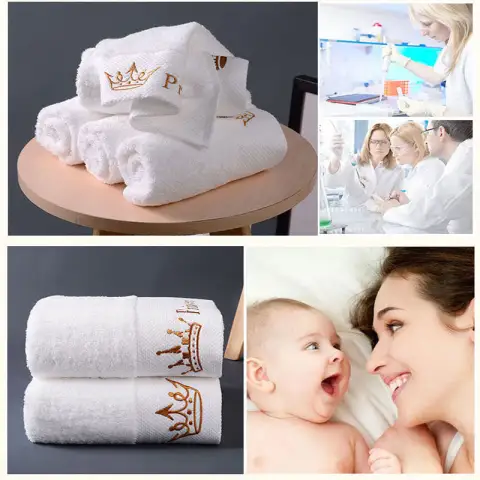 Thick Large Cotton BathWhite Hotel Men and Women Adult