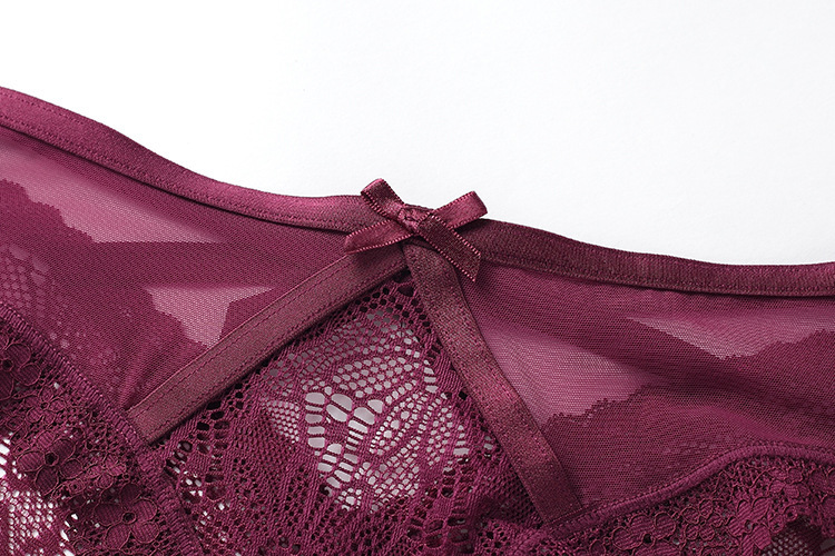 Women's Bow Lace Low Waist Briefs - Image 11