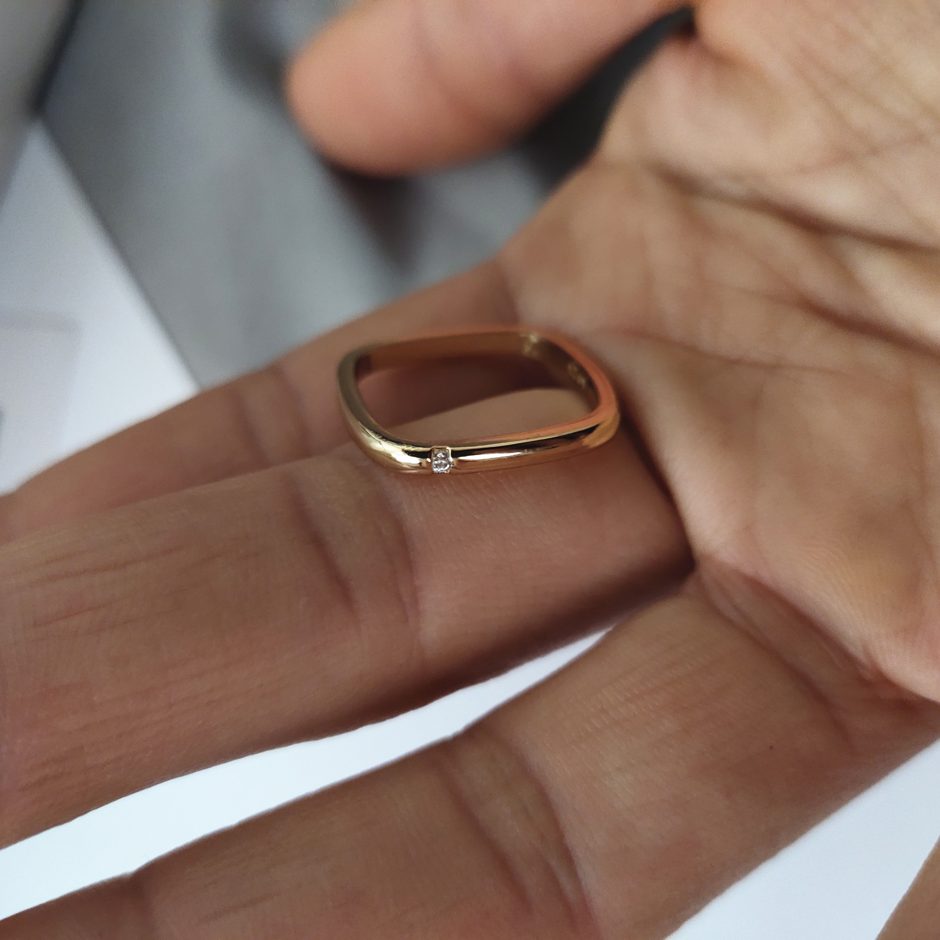 Fashion Simple Versatile Pearl Personality Vintage Ring