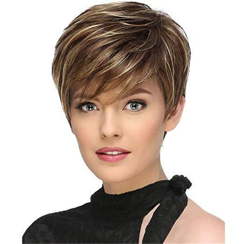 Title 2, Handsome Texture Short Straight Hair Chemical F...