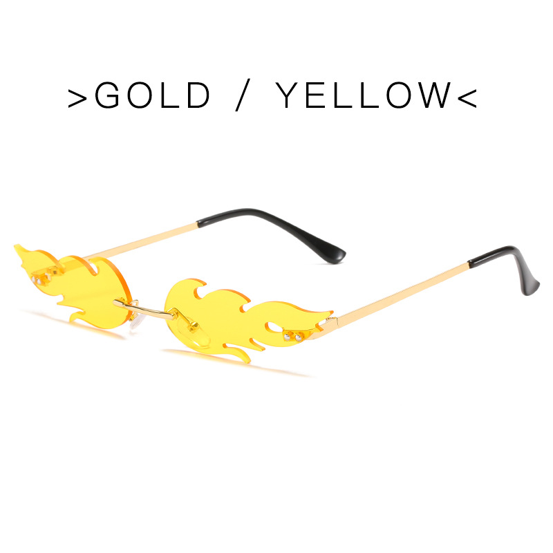 Title 12, Flame Shaped Sunglasses Jurchen Film