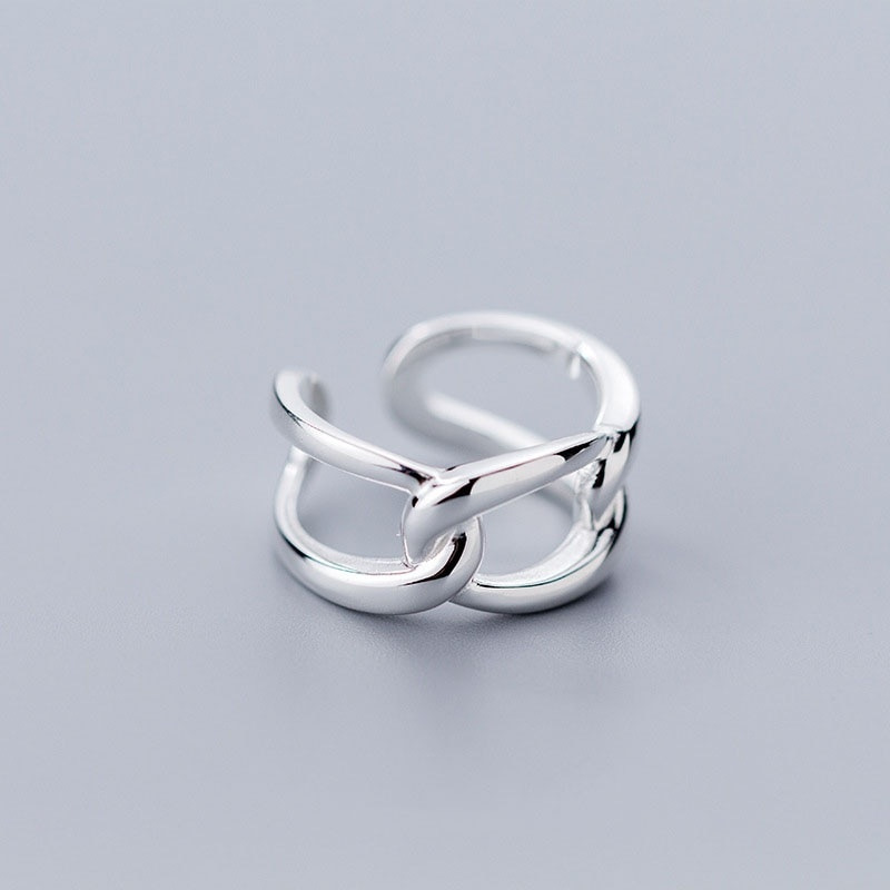Creative Alloy Cross Personality Ring