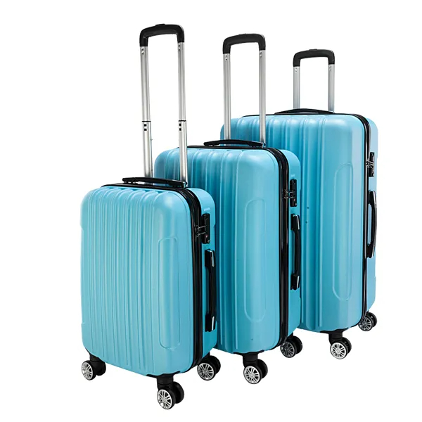 3-in-1 Multifunctional Large Capacity Traveling Storage Suitcase Blue 2