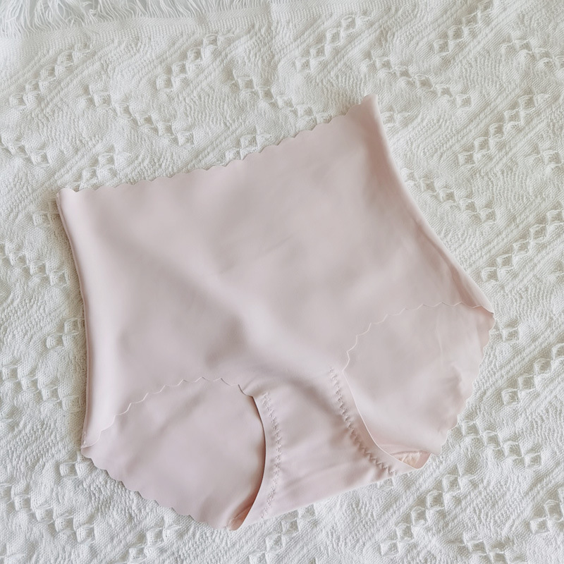 Title 1, Culotte en soie glacée sans couture, taille mi-...