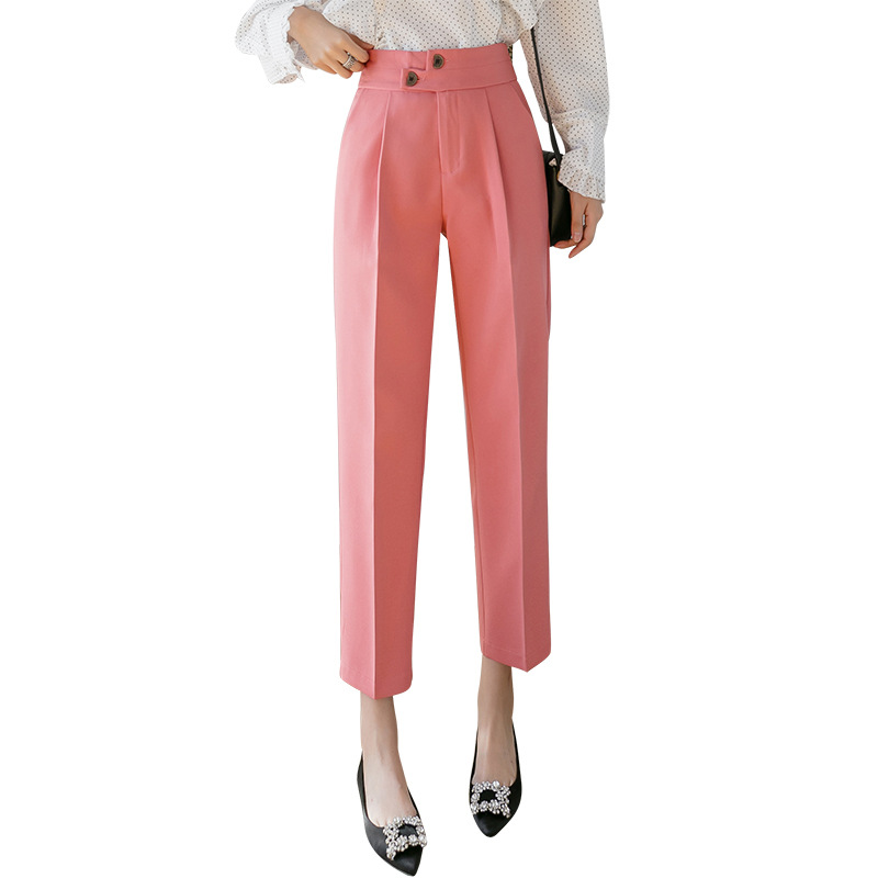 Title 6, Tapered broek voor dames, slim harem model. Sti...