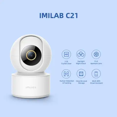 IMILAB C21 2.5K Surveillance Camera Vedio Wifi IP Smart