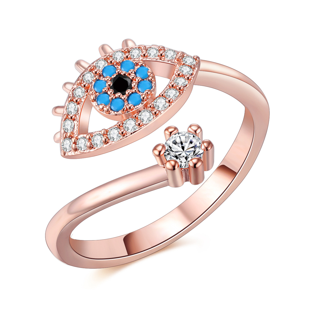 Foreign Trade Creative Devil's Eye Ring