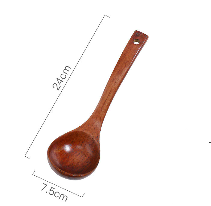 24CM middle curved spoon