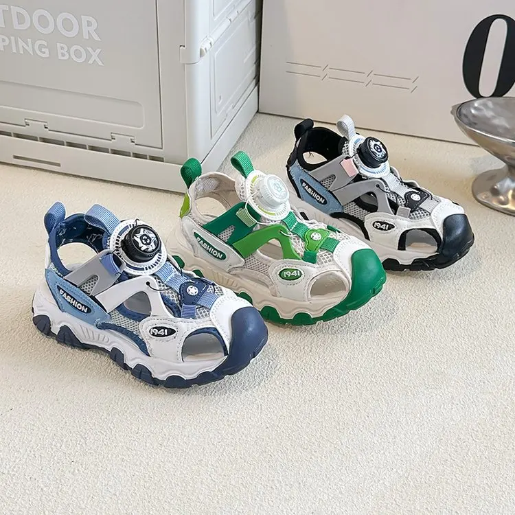 Spring Summer Boys Closed Toe Sandals