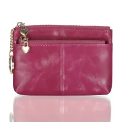 Mini Wallet Sweet Zipper Bag - Rose - View 1
