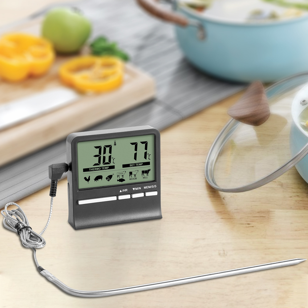 Title 6, Baked Oven Roast Electronic Food Thermometer