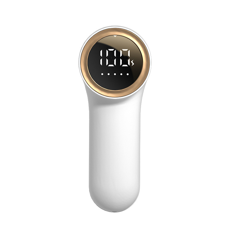 Rechargeable Lint Remover, White ABS Fabric Shaver For Clothes & Sweaters