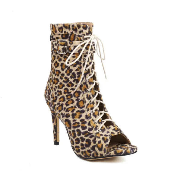 Women's Dance Performance High Heels Leopard - Shop at LoveMi