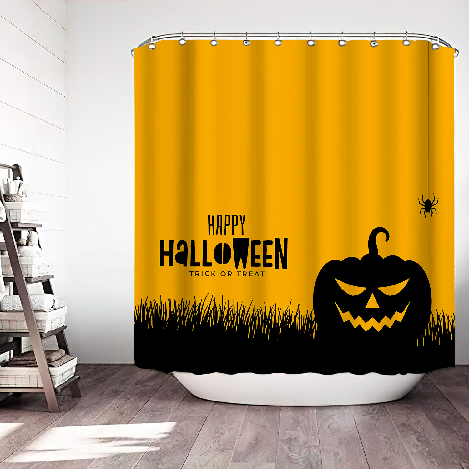 Digital Printing Sanitary Partition Decorative  For Bathroom Shower Curtain