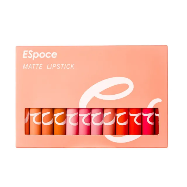 12 Shades Of Velvet Matte Lipstick Set 12Color Set - Shop at LoveMi