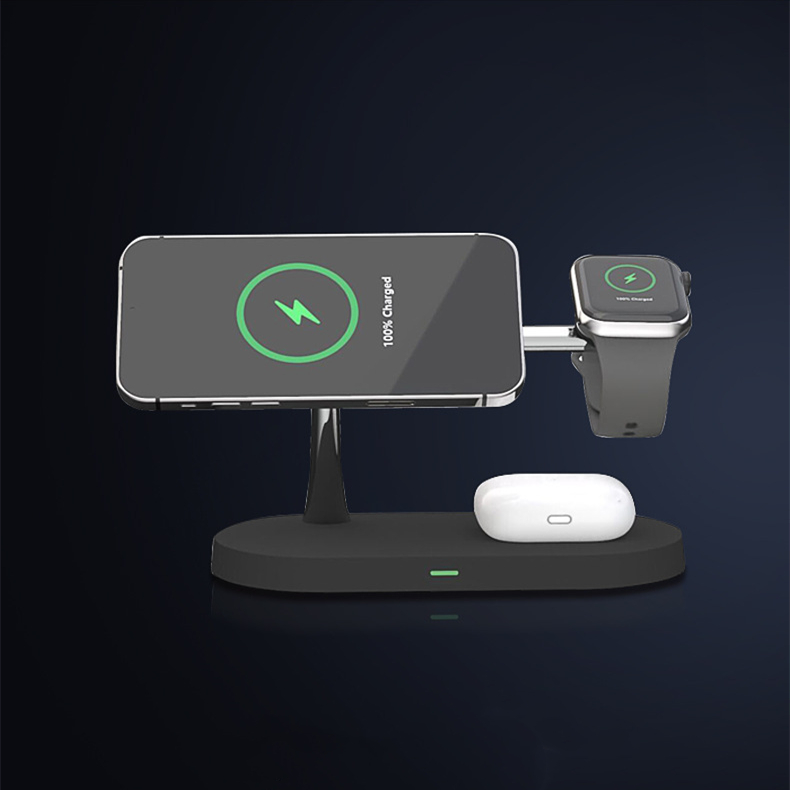 Multifunctional Five-In-One magnetisk trådløs lading Watch - Miniatyr 6