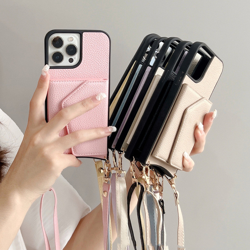 Solid Color Mobile Phone Case With Mirror - Image 7