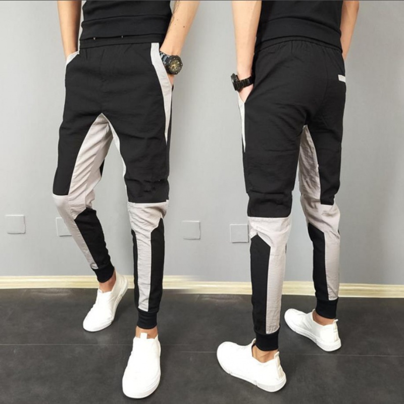 Title 1, Mens Casual Stitching Gradient All Match Pants...