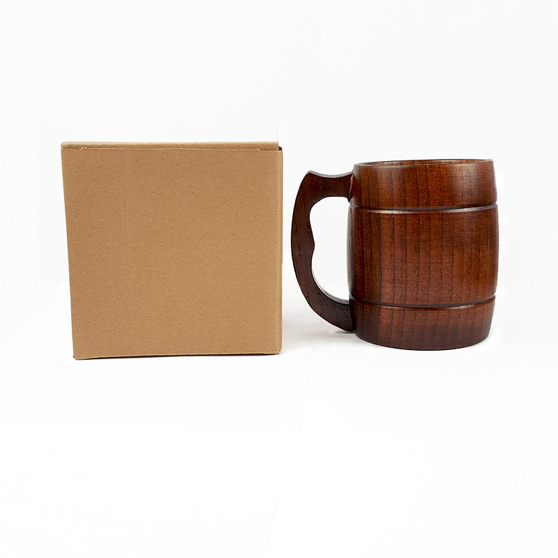 Title 7, Taza de madera de azufaifo multiestilo europeo ...