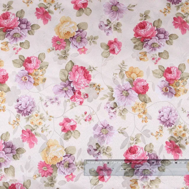Garden Style Polyester Printed Jacquard Purple71 - Shop at LoveMi
