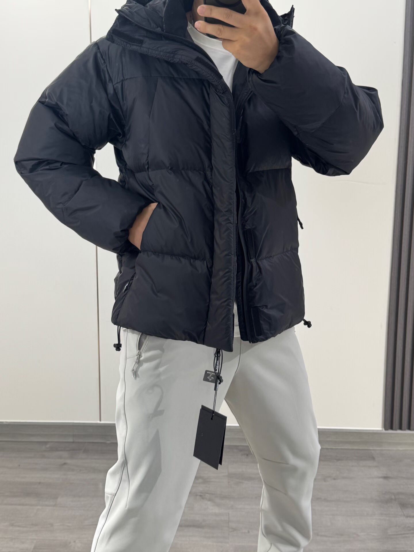 Hooded Down Puffer Jacket, picture 4 of 7
