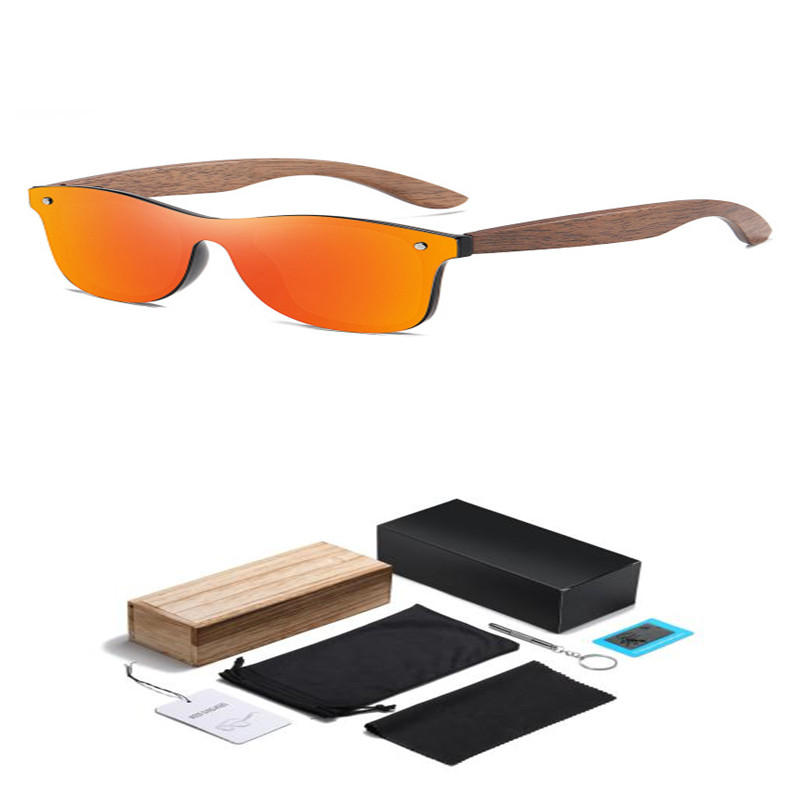 Walnut Leg Sunglasses Fashion Glasses - Image 2
