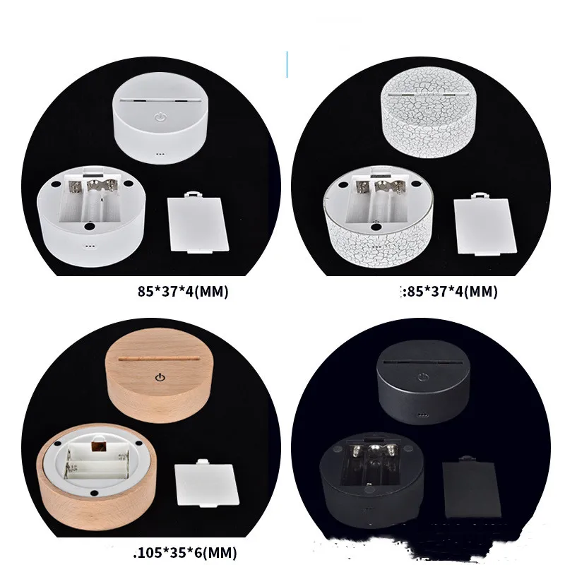 Creative 3D Light LED Bedside Night Light – image 5