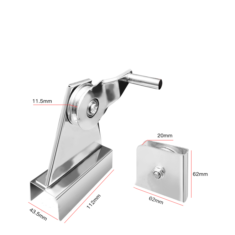 Title 2, Stainless Steel Hand Bearing Pulley Flagpole