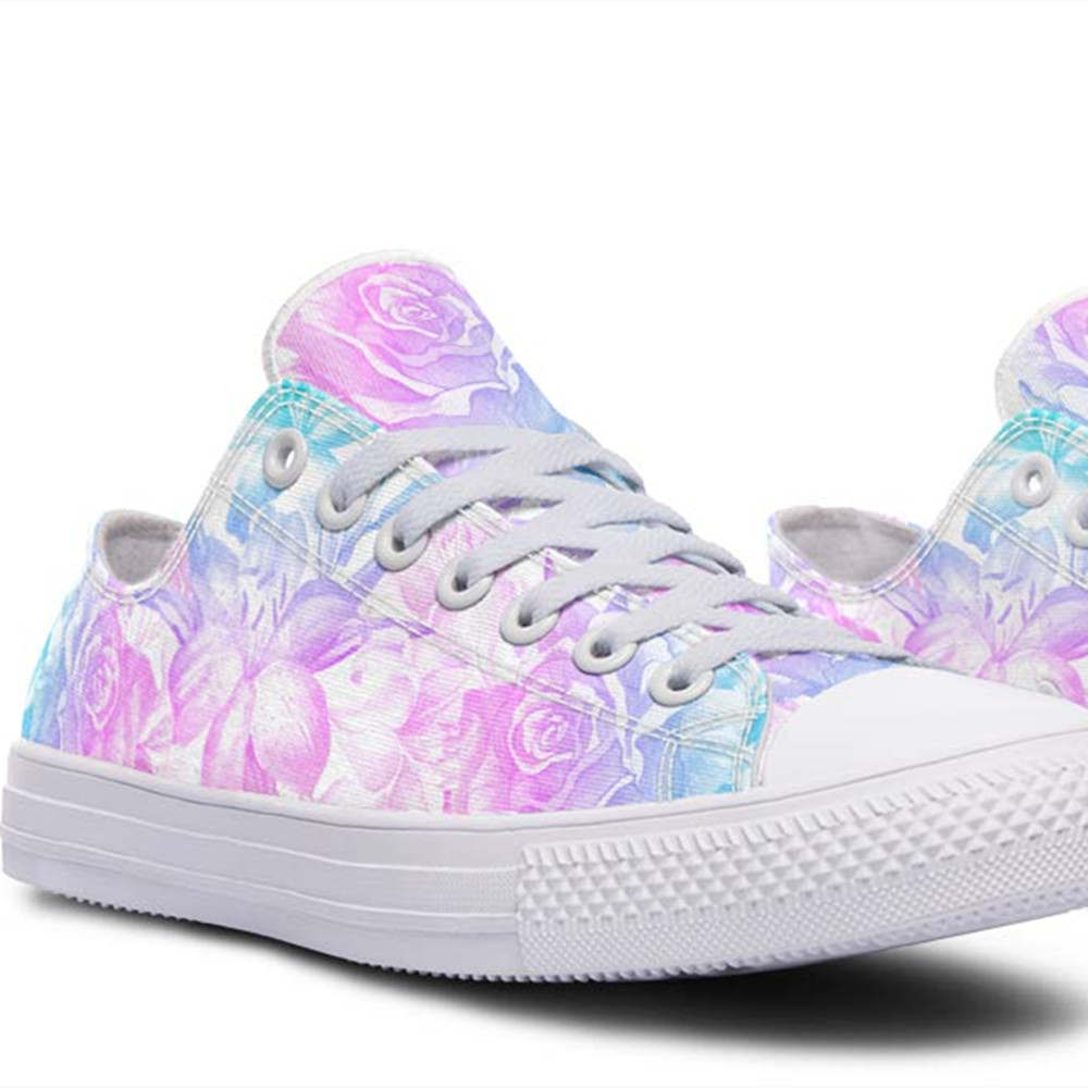 Fashion Print Couple Low-Top Canvas Shoes