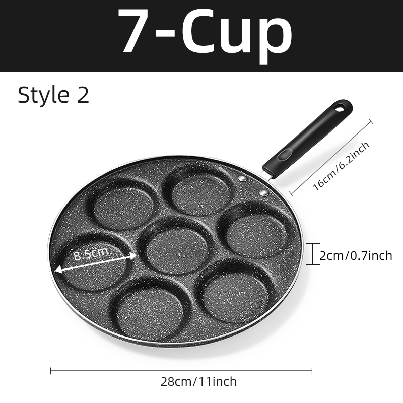 7hole omelette pan