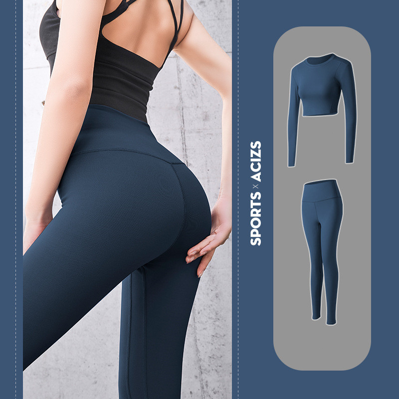 Title 28, High Waist Bottoming Fitness Sports Womens Tigh...