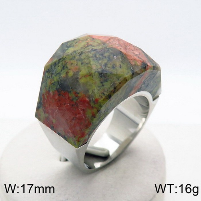 Women's Fashion Natural Stone Ring Kr82750Gc - Shop at LoveMi