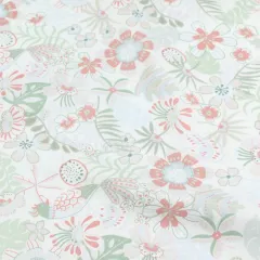 235cm Wide Beautiful Flower Cotton Fabric - Version B - View 1