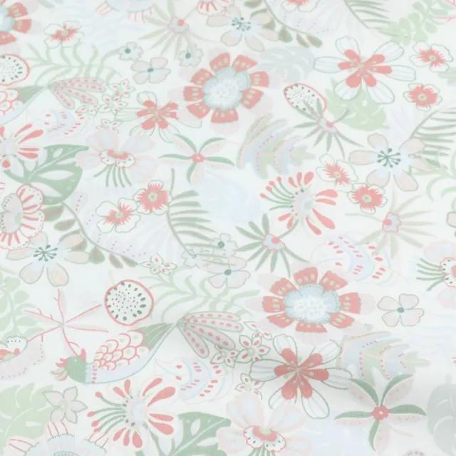 235cm Wide Beautiful Flower Cotton Fabric Version B - Shop at LoveMi