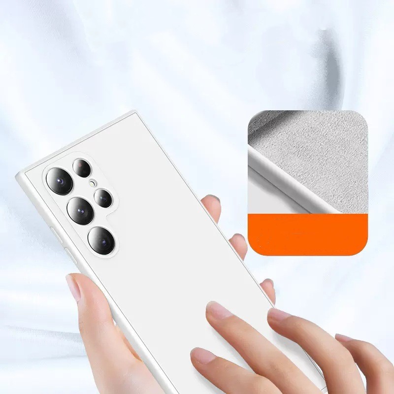 Capa lentes completos silicone líquido proteção