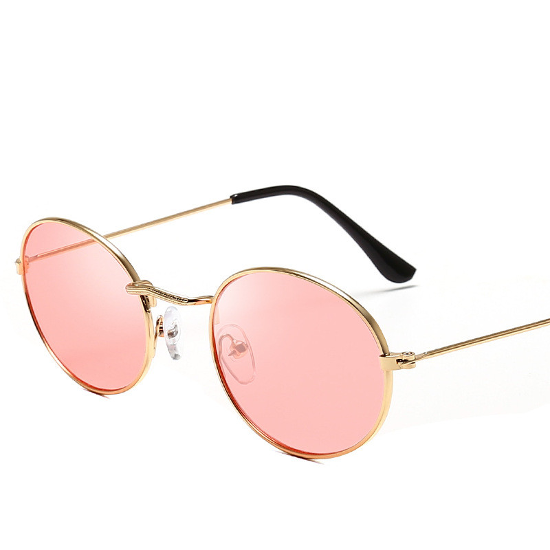 Title 8, New Trend Retro Round Frame Sunglasses Fashion ...