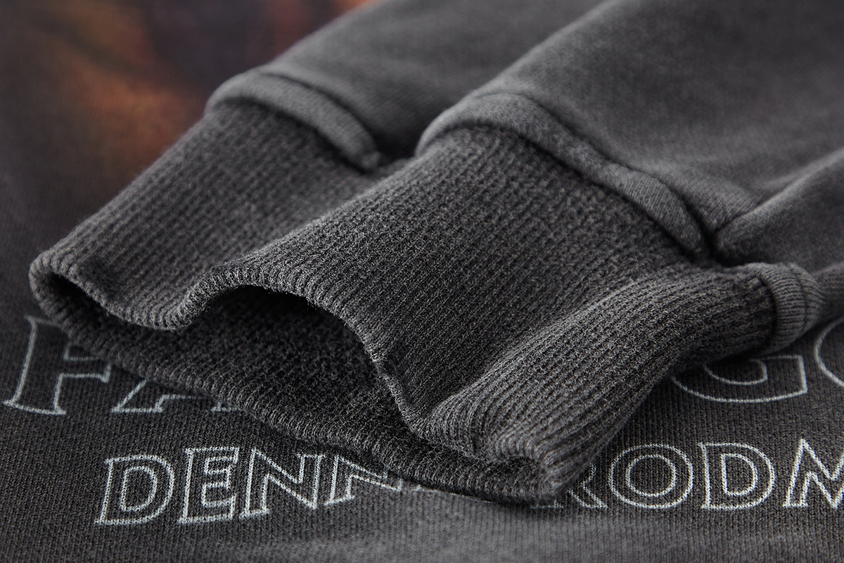 Printed Sweatshirt Retro High Street Hoodie