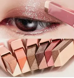 Lazy Eyeshadow Stick Stereo Gradient Shimmer Double Color Eye