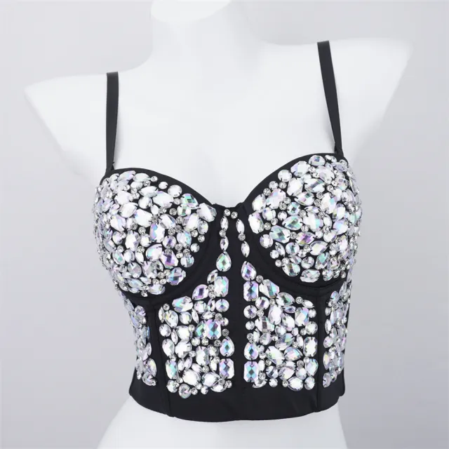Thorax Nail Bead Bright Diamond Versatile Strap Black Silver - Shop at LoveMi