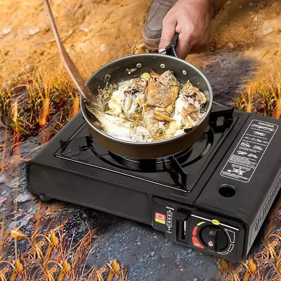 Outdoor Camping Butane Gas Stove Portable Single