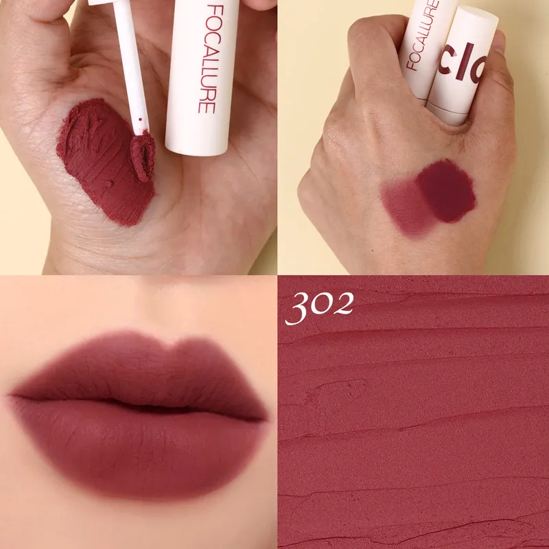 Air Matte Mud Velvet Waterproof And Non-fading Heroine Lip Glaze - 302Color