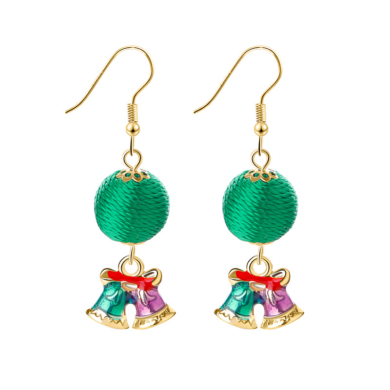 European And American New Jewelry Creative Personality Christmas Eve Christmas Earrings