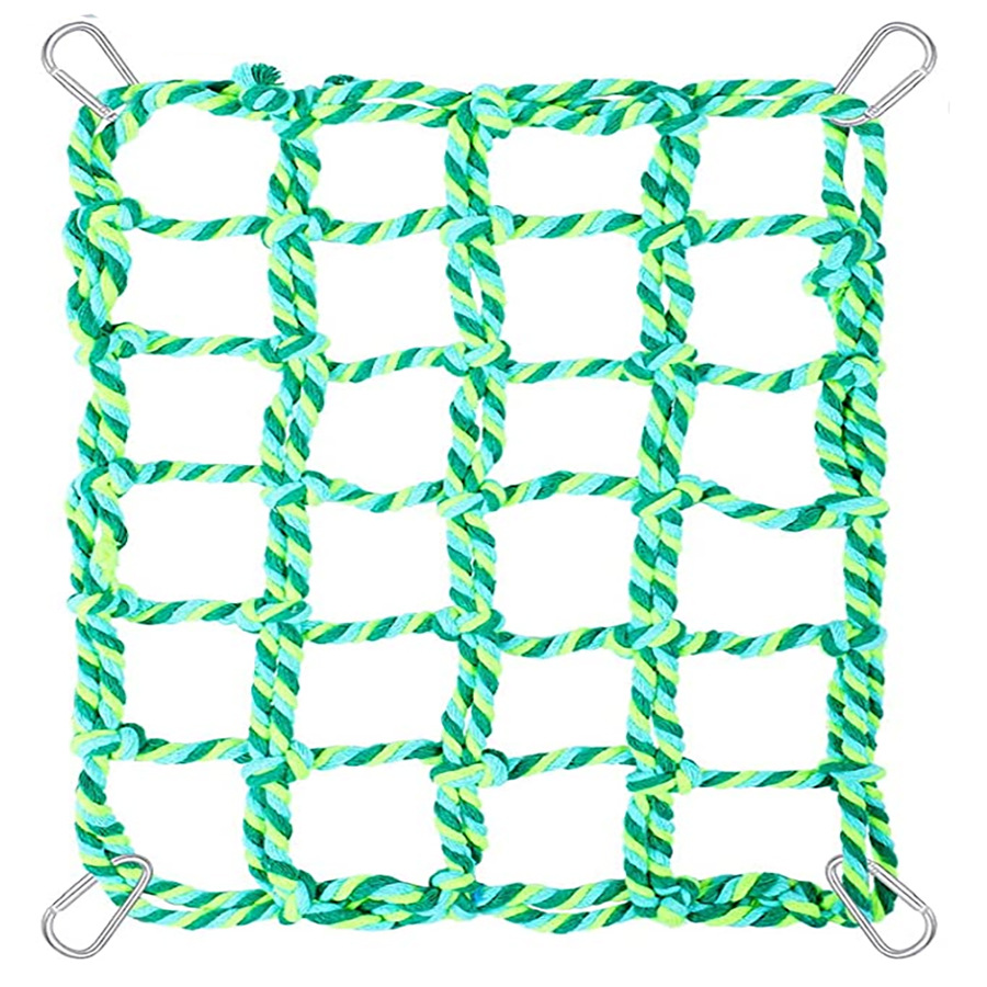 Title 2, Parrot Color Woven Climbing Net