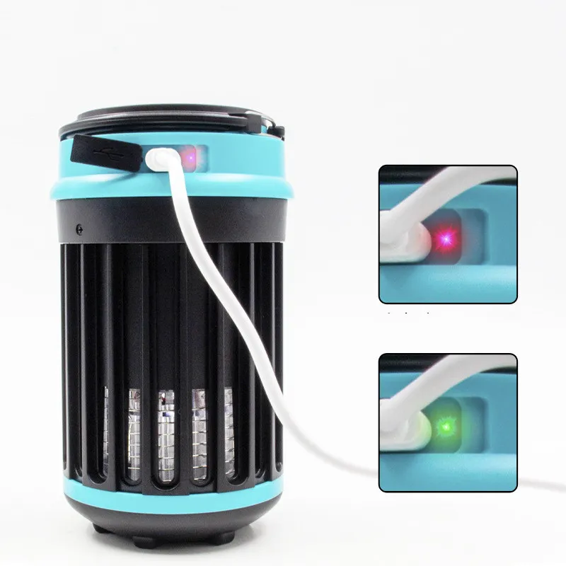 Solar Rechargeable LED Lighting Mosquito Killer – image 4