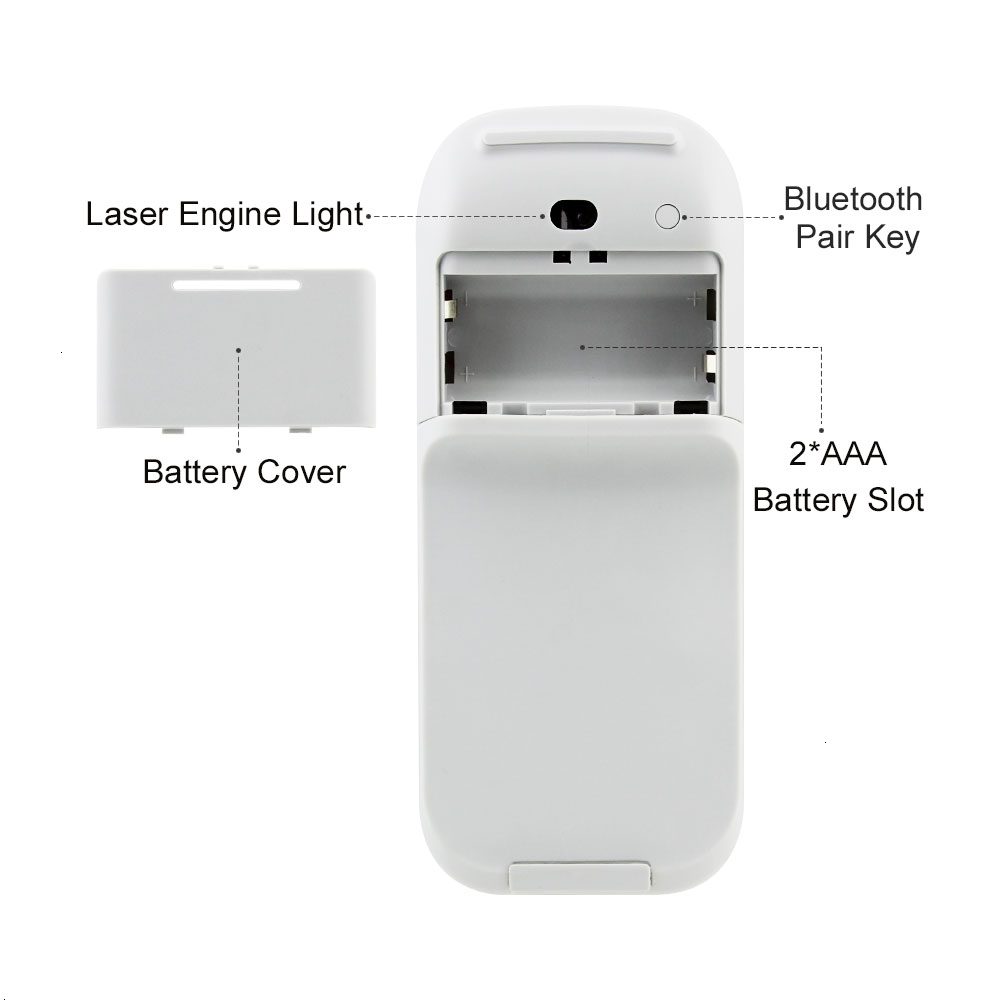 Title 3, Touch folding Bluetooth mouse