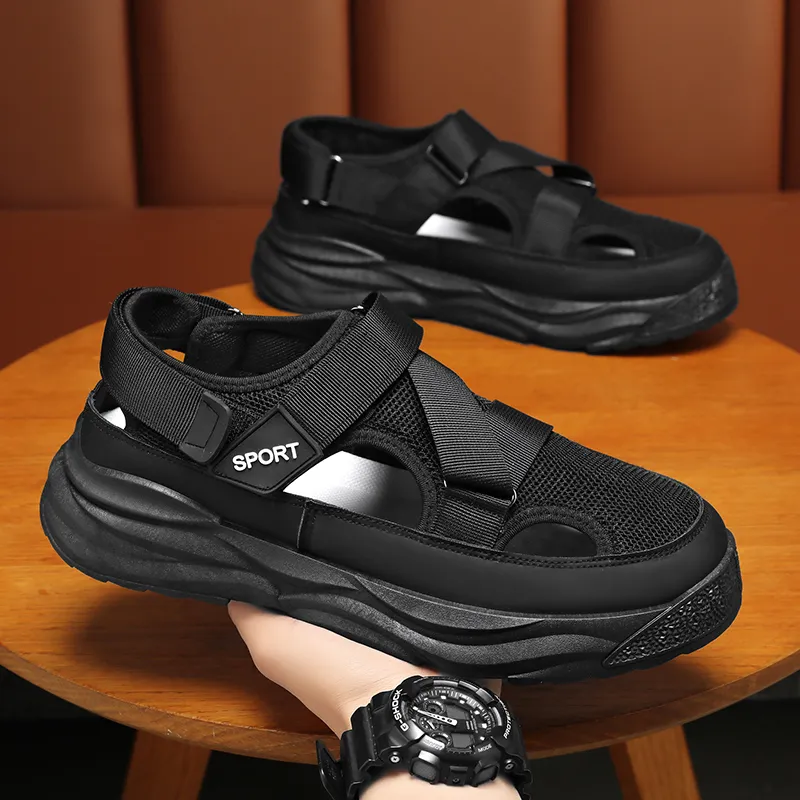 Men's Casual Sandals, Versatile Breathable Trendy Hollow-out