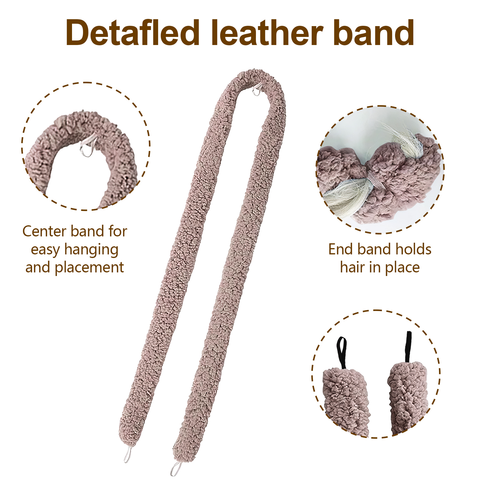 Satin Heatless Hair Curler, Lazy Natural Soft Wave DIY Heatless Curls For Sleep In Overnight, For All Hair Types 33