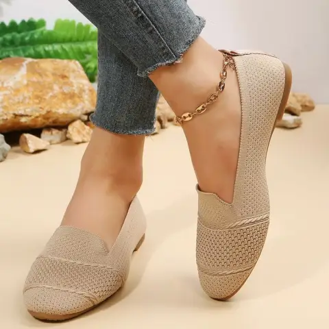 Women's Ballet Flats Round Toe Soft Sole Slip on