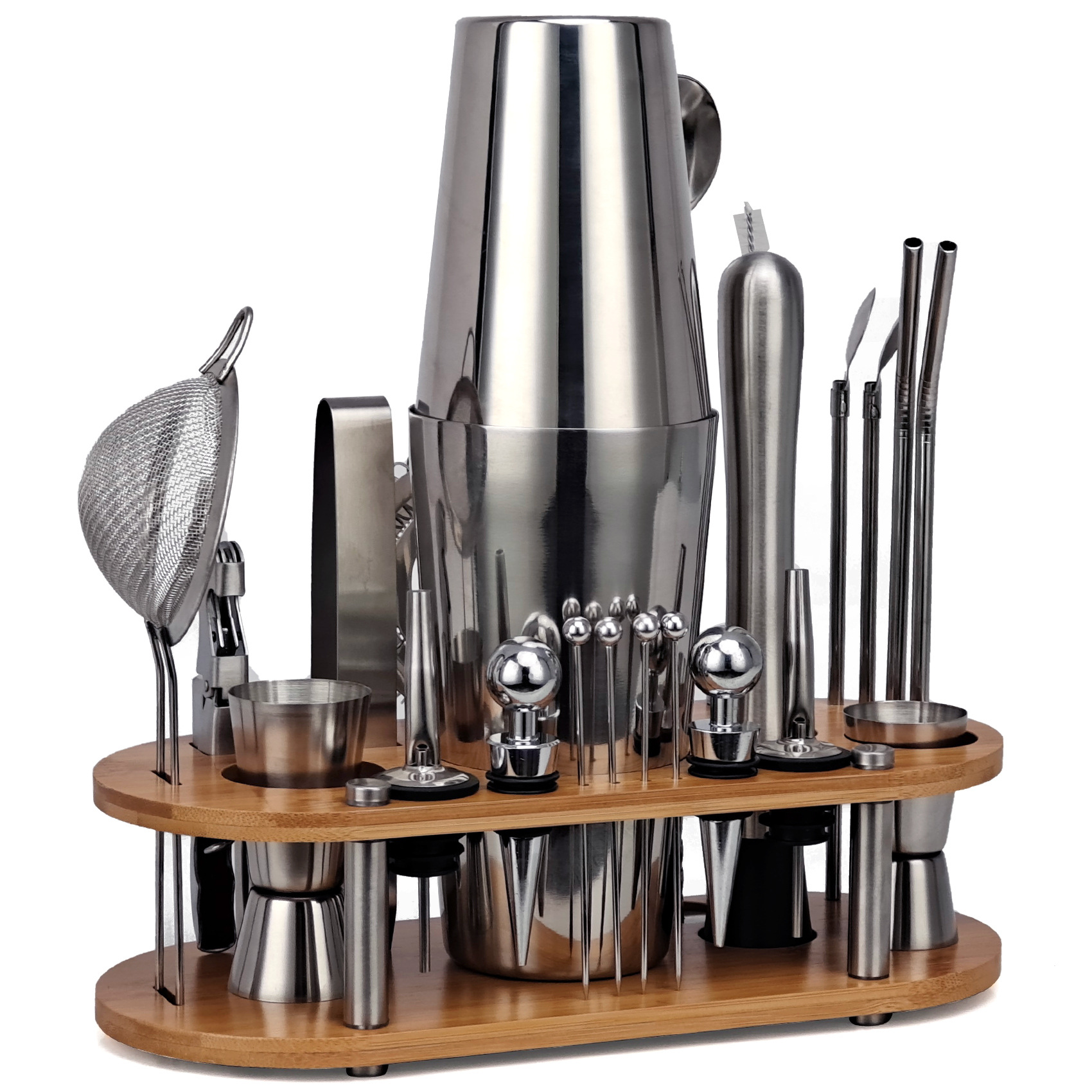 Title 2, Stainless Steel Mixer Boston 23-piece Set