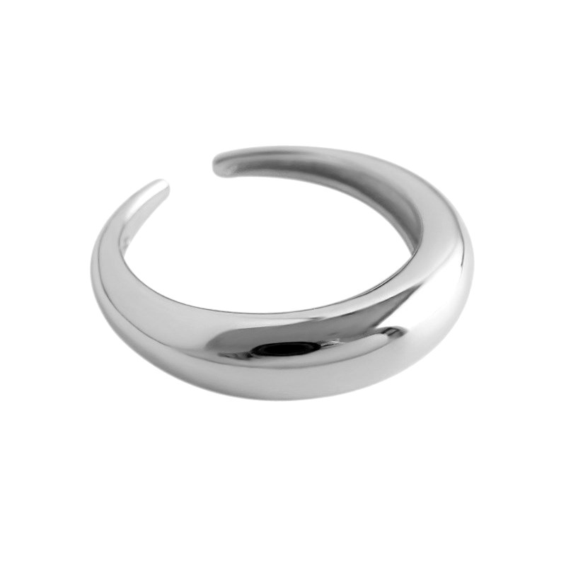 Personalized Trendy Ring With Geometric Face Ring